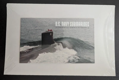 2000 US stamp Booklet: Navy Submarines;  Scott#3373-7;  Sealed, Face value=$9.8 - Image 1 of 4