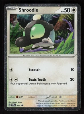 Shroodle - 099 Holo SV: Scarlet & Violet Promo Cards LP-NM - Image 1 of 2