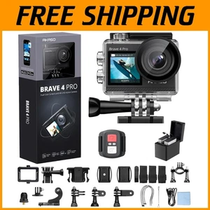 Dual-Display 4K30FPS Action Camera - Waterproof Camcorder - Picture 1 of 11