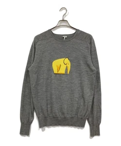 LOEWE Elephant Sweater Size: M Gray H3179280SM Men - Picture 1 of 7
