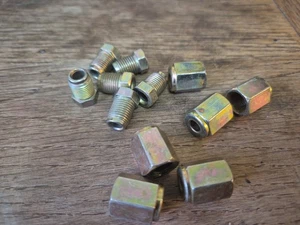 (10 X 1mm) BRAKE PIPE FITTINGS X 6 MALE/FEMALE. - Picture 1 of 1