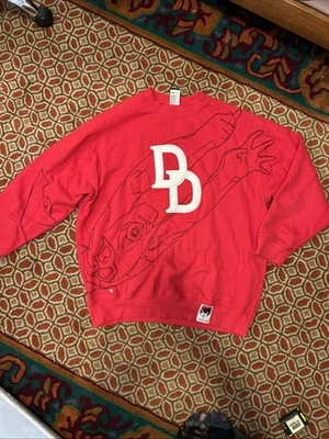 Moletom Pulôver Vermelho Demolidor 2002 Masculino Vintage Y2K Ecko Unltd x Marvel Tamanho XXL - Imagem 1 de 4