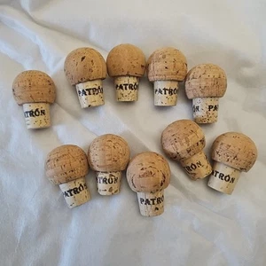 Patron Tequila Corks 1.75 Liter (the "Big" ones) Lot of 10 - Picture 1 of 5