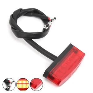 Ultra Bright Red LED Tail Light for Motorcycles Waterproof & Vibration Proof - Picture 1 of 11