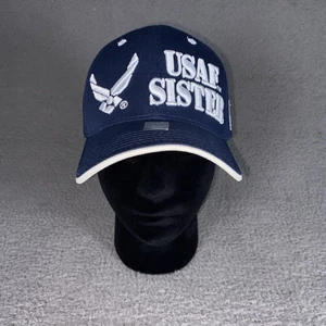 U.S. Air Force Proud SISTER Hat SnapBack USA Flag Top Level One Sz Fits All - Picture 1 of 8