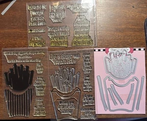 Juego completo de estampillas y troqueles “Frenchfries2stamp” The Stamps Of Life - Imagen 1 de 5