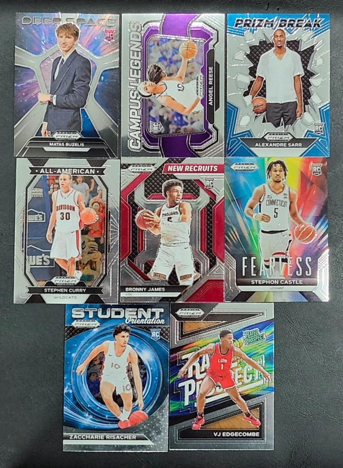 2024 Panini Prizm Draft Picks Basketball INSERTS with Rookies You Pick the Card - Image 1 of 1