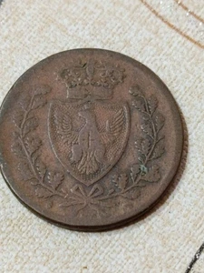 Regno di Sardegna - 5 centesimi 1826 Carlo Felice - Foto 1 di 4