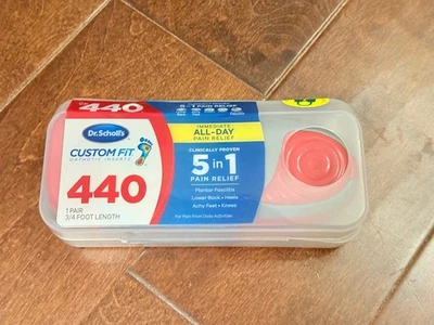 Plantilla ortopédica Dr Scholls Custom Fit CF 440 insertos para zapatos todo el día alivio del dolor Foto 1 de 3