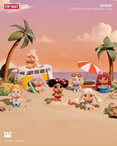 AUTHENTIC CRYBABY Vacation Mode On Series Vinyl Plush Pendant - Picture 1 of 9