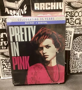 Pretty In Pink (Blu-Ray Disc) (STEELBOOK EDITION, 35th Anniversary) BRAND NEW - Imagen 1 de 2