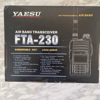 YAESU FTA-230 New, Open Box - Image 1 of 4