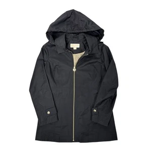 Michael Kors Regenjacke schwarz Größe PM Petite Medium leicht Frühling - Bild 1 von 11