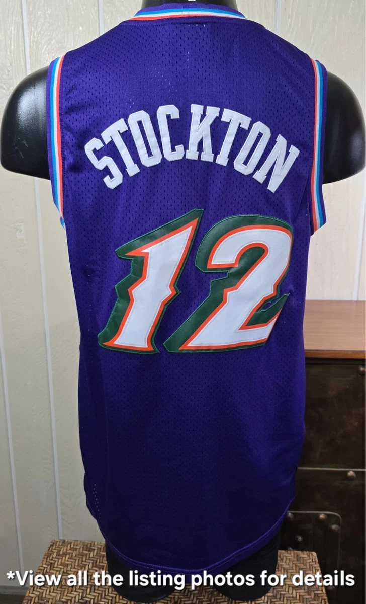 adidas John Stockton ゲームシャツ70250605M04N adidas John Stockton ゲームシャツ70250605M04N adidas NBA Utah Jazz