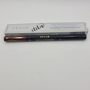Stila Stay All day Dual Ended Liquid Eye Liner Intense Black / Sangria Neu im Karton - Bild 1 von 5