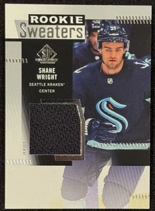Shane Wright 2022/23 SP Game Used Rookie Sweaters RS-SW - Bild 1 von 2