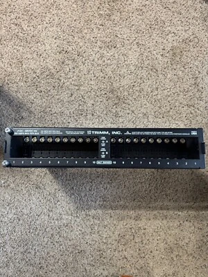 Trimm Breaker Panel 8671100001 High Current PDU, 10/10 Versa Slots-New
