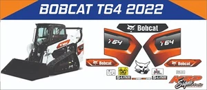 BOBCAT T64 2022 Vinyl Decal Set - CAT Construction Equip - Bild 1 von 1