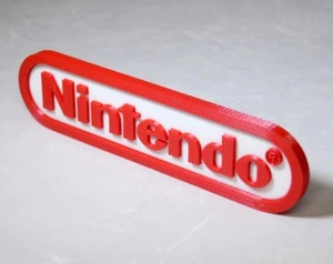 Nintendo 3D Logo / Regal Display / Kühlschrankmagnet - Gaming Sammlerstück - Bild 1 von 10