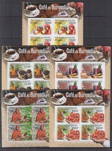 ST1306I4. Burundi - MNH - Café - imperfecto - Imagen 1 de 1