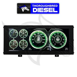 Medidores universales de montaje de panel para tablero LCD Autometer Invision - Imagen 1 de 1