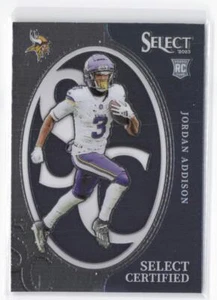 2023 Panini Select Jordan Addison #CRO-JAD Select Certified Rookies - Bild 1 von 2