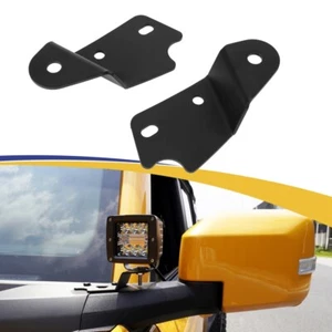Soportes de montaje de luz de cubo de zanja de parabrisas inferior de un pilar para Ford Bronco 21-23 - Imagen 1 de 12