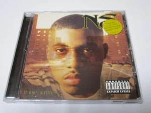 NAS - It Was Written CD 1996 Sony Explicit Lyrics Hype Sticker 14 Tracks - Picture 1 of 3