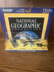 Micro Machines National Geographic Collection #2 Swamp Adventure (1997, Galoob) - Picture 1 of 3