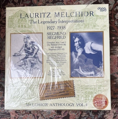 SEALED: Lauritz Melchior -Legendary Interpretations 1927-1938 Vol.4 DACO 171-176 - Image 1 of 2