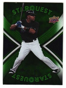 2008 Upper Deck First Edition #SQ-59 Vernon Wells StarQuest Green Common