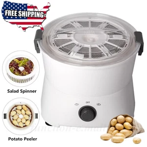 Automatic Electric Potato Peeler Auto Potato Peeling Machine Salad Spinner - Picture 1 of 12