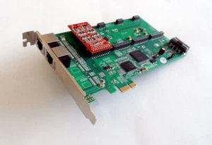 Atcom AXE800P-01 8 Port Analog PCI-E Asterisk Card with 0 FXS 2 FXO - Picture 1 of 2