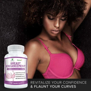 Gynecomastia Enlargement Long-Lasting Fuller and Firmer Natural Non-GMO Capsules - Picture 1 of 11