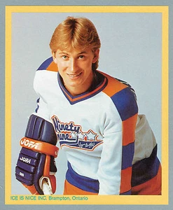 1985 Ice Is Nice Wayne Gretzky Box Etikett, 6 1/2 Zoll x 8 Zoll neuwertig - Bild 1 von 3