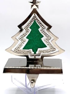 Soporte para medias de metal para árbol de Navidad para manto giratorio bronce giratorio - Imagen 1 de 7