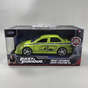 Jada Toys Fast & Furious BRIAN'S 2002 MITSUBISHI LANCER EVOLUTION VII 1:32 Scale - Picture 1 of 12