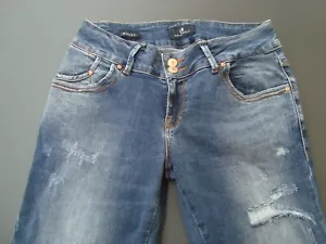 LTB " Molly " Damen Denim Jeans W30 L32 Stretch blau Skinny Low Rise Slim Leg - Bild 1 von 11