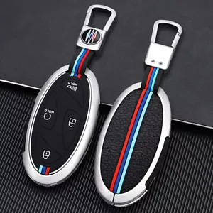 For Hyundai Elantra Tucson Kona Ioniq 6 Car Key Fob Shell Cover Case Accessories - Foto 1 di 10