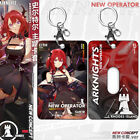 Cosplay Keychains Anime Arknights Surtr Keychains Gift Keying Otaku Harajuku