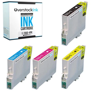 4Pack Compatible OSI Epson 60 Black Color Ink Cartridge for Stylus CX3800 CX3810 - Picture 1 of 1