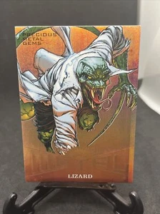 Lizard 2017 Fleer Ultra Spider-Man Metal BRONZE PMG Metal Gems MM24 #135/199 - Picture 1 of 2