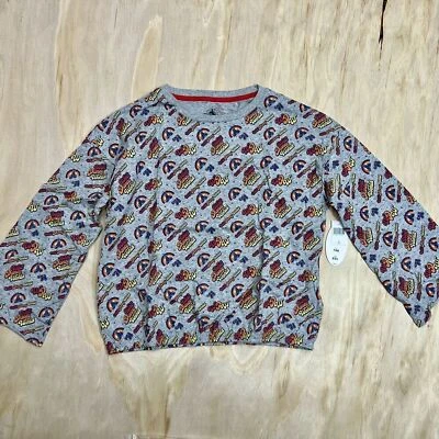 NUEVA XL Camisa Juvenil Walt Disney World 14 Gris Manga Larga Castillo Foto 1 de 4