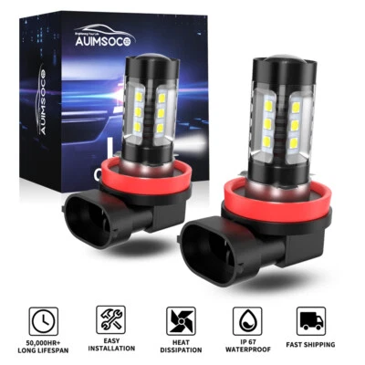 H11 Luz de Niebla Blanco 6000K para for Chevrolet Impala Limited 2014 2015 2016 - Изображение 1 из 4