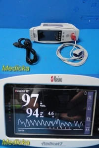2012 Masimo Radical 7 Rainbow Pulse Oximeter W/ RDS-1 & One Piece Sensor ~ 28794 - Picture 1 of 12
