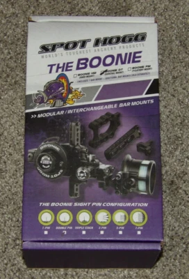 NUEVO Mirilla de arco Spot Hogg Boonie doble pasador - cola de milano, LH .019 - 2 pines SpotHogg Foto 1 de 4