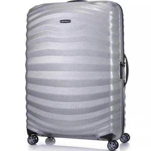 Samsonite Lite-Shock Sport Extra Large 81cm Hardside Suitcase Silver 49858 - Picture 1 of 9