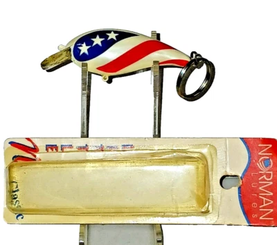 SPECIAL ORDER KEY CHAIN Norman OL GLORY Little N USA FLAG RED WHITE BLUE RARE - Image 1 of 4