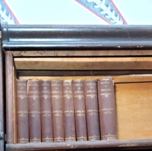 POPULAR HISTORY OF ENGLAND, Charles Knight, 8 volumes, Illustrated - Imagen 1 de 10