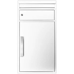 Paketbriefkasten Safepost ScanPro 65M in weiß RAL 9010 Design-Paketkasten modern - Bild 1 von 10